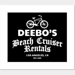 Deebo's Beach Cruiser Rentals - Los Angeles, CA Est. 1995 Posters and Art